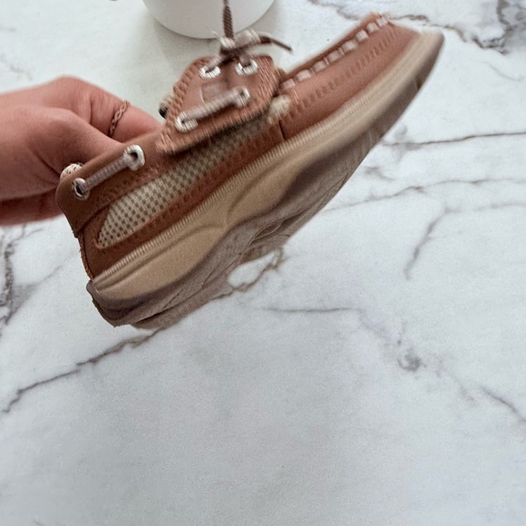 Sperry Kids Brown Boat Shoes - Picture 4 of 13